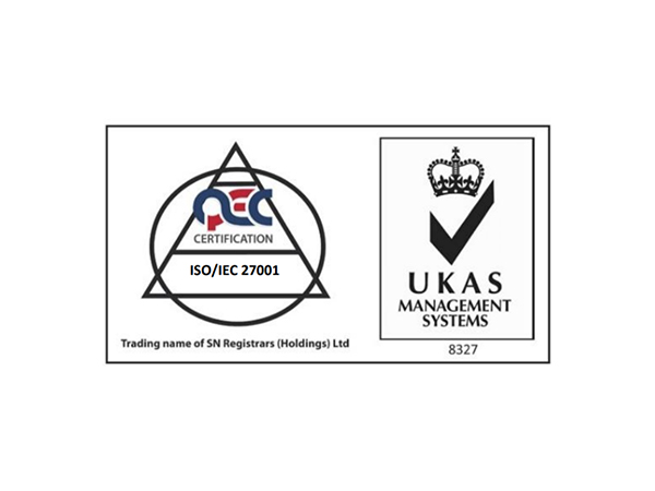 Certified ISO 27001